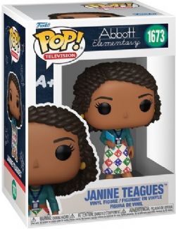 ABBOTT ELEMENTARY -  POP! VINYL FIGURE OF JANINE TEAGUES (4 INCH) 1673