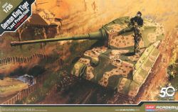 ACADEMY -  1/35 - TANK KING TIGER LAST PROD. GERMAN 13229