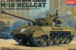 ACADEMY -  1/35 - TANK M-18 HELLCAT US ARMY 13255