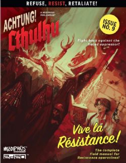 ACHTUNG! CTHULHU 2D20 -  VIVE LA RÉSISTANCE! (ENGLISH) -  SOURCEBOOK 2D20