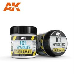 ACRYLIC DIORAMA -  ICE SPARKLES (3 OZ) -  AK INTERACTIVE