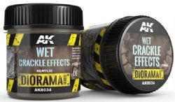 ACRYLIC DIORAMA -  WET CRACKLE EFFECTS (3 OZ) -  AK INTERACTIVE
