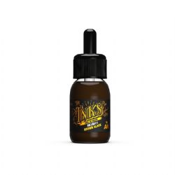 ACRYLIC INK -  BROWN BLACK (30 ML) -  AK INTERACTIVE THE INKS