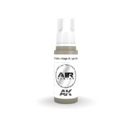 ACRYLIC PAINT -  AIR RAF CAMOUFLAGE BEIGE HEMP BS381C/389 (17 ML) -  AK INTERACTIVE