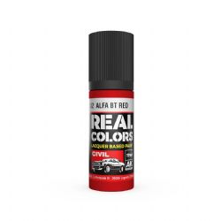 ACRYLIC PAINT -  ALFA BT RED (17 ML) -  AK INTERACTIVE REAL COLORS