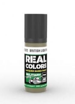 ACRYLIC PAINT -  BRITISH LIGHT MUD (17 ML) -  AK INTERACTIVE REAL COLORS