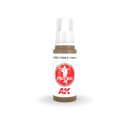 ACRYLIC PAINT -  BRITISH UNIFORM LIGHTS (17 ML) -  AK INTERACTIVE