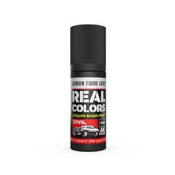 ACRYLIC PAINT -  CARBON FIBRE GREY (17 ML) -  AK INTERACTIVE REAL COLORS