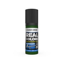 ACRYLIC PAINT -  CLEAR GREEN (17 ML) -  AK INTERACTIVE REAL COLORS