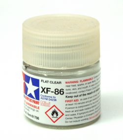 ACRYLIC PAINT -  CLEAR MATTE ACRYLIC (1/3 OZ) XF-86