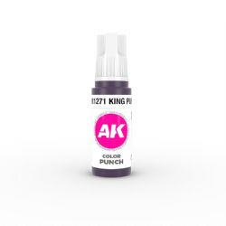 ACRYLIC PAINT -  COLOR PUNCH - KING PURPLE (17 ML) -  AK INTERACTIVE