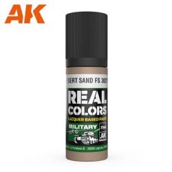 ACRYLIC PAINT -  DESERT SAND FS (17 ML) -  AK INTERACTIVE REAL COLORS