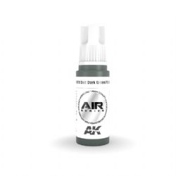 ACRYLIC PAINT -  DULL DARK GREEN FS (17 ML) -  AK INTERACTIVE