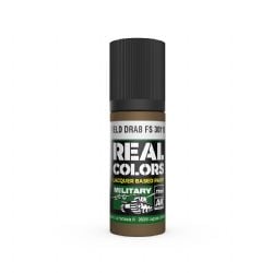 ACRYLIC PAINT -  FIELD DRAB FS (17 ML) -  AK INTERACTIVE REAL COLORS