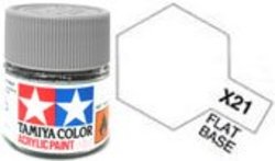 ACRYLIC PAINT -  FLAT BASE ACRYLIC (1/3 OZ.) X-21