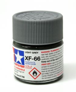 ACRYLIC PAINT -  FLAT LIGHT GREY (1/3 OZ) XF-66