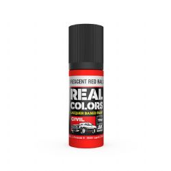 ACRYLIC PAINT -  FLUORESCENT RED RAL (17 ML) -  AK INTERACTIVE REAL COLORS