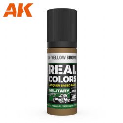 ACRYLIC PAINT -  GELBBRAUN-YELLOW BROWN (17 ML) -  AK INTERACTIVE REAL COLORS