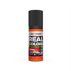 ACRYLIC PAINT -  GULF ORANGE (17 ML) -  AK INTERACTIVE REAL COLORS