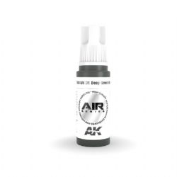 ACRYLIC PAINT -  IJN D1 DEEP GREEN BLACK (17 ML) -  AK INTERACTIVE