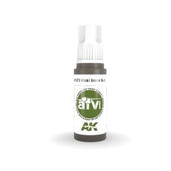 ACRYLIC PAINT -  KHAKI GREEN N'3 (17 ML) -  AK INTERACTIVE