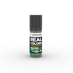 ACRYLIC PAINT -  MEDIUM GREEN (17 ML) -  AK INTERACTIVE REAL COLORS