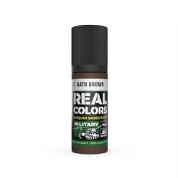 ACRYLIC PAINT -  NATO BROWN (17 ML) -  AK INTERACTIVE REAL COLORS