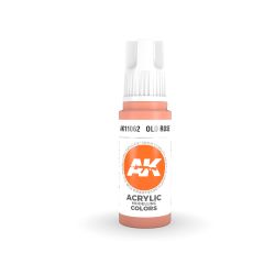 ACRYLIC PAINT -  OLD ROSE (17 ML) -  AK INTERACTIVE