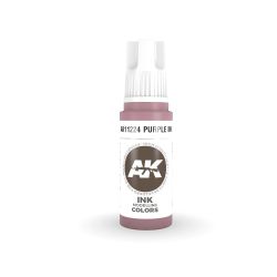 ACRYLIC PAINT -  PURPLE INK (17 ML) -  AK INTERACTIVE
