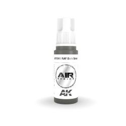 ACRYLIC PAINT -  RAF DARK GREEN (17 ML) -  AK INTERACTIVE