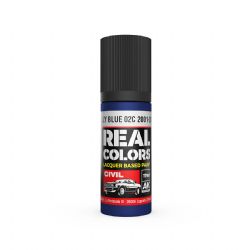 ACRYLIC PAINT -  RALLY BLUE 02C 2001-2006 (17 ML) -  AK INTERACTIVE REAL COLORS