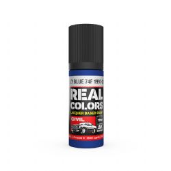 ACRYLIC PAINT -  RALLY BLUE 74F 1997-2002 (17 ML) -  AK INTERACTIVE REAL COLORS