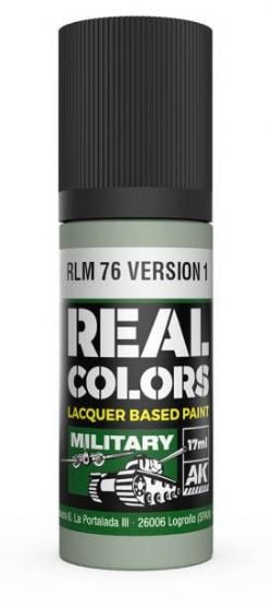 ACRYLIC PAINT -  RLM 76 V.1 (17 ML) -  AK INTERACTIVE REAL COLORS