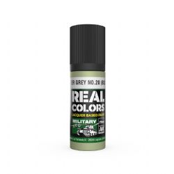 ACRYLIC PAINT -  SILVER GREY N.28 (17 ML) -  AK INTERACTIVE REAL COLORS