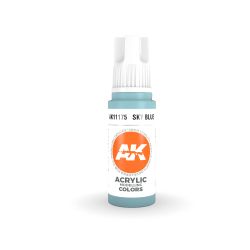 ACRYLIC PAINT -  SKY BLUE (17 ML) -  AK INTERACTIVE