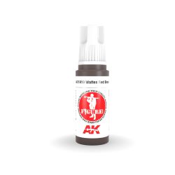 ACRYLIC PAINT -  WAFFEN RED BROWN (17 ML) -  AK INTERACTIVE