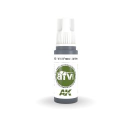 ACRYLIC PAINT -  WWI FRENCH ARTILLERY GREY (17 ML) -  AK INTERACTIVE