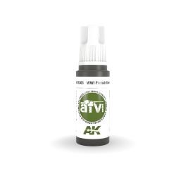 ACRYLIC PAINT -  WWI FRENCH GREEN (17 ML) -  AK INTERACTIVE