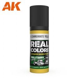 ACRYLIC PAINT -  ZINC CHROMATE YELLOW (17 ML) -  AK INTERACTIVE REAL COLORS