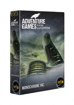 ADVENTURE GAMES -  MONOCHROME INC. (FRENCH)
