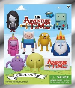 ADVENTURE TIME -  RANDOM 3D FOAM BAG CLIP - SERIES 1
