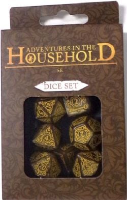 ADVENTURES IN THE HOUSEHOLD -  DICE SET (ENGLISH)