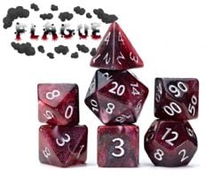 AETHER DICE -  PLAGUE DICE SET