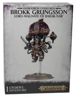 AGE OF SIGMAR -  BROKK GRUNGSSON, LORD-MAGNATE OF BARAK-NAR -  KHARADRON OVERLORDS