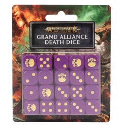 AGE OF SIGMAR -  GRAND ALLIANCE DEATH DICE PACK