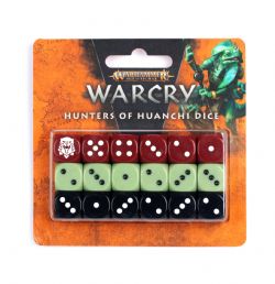 AGE OF SIGMAR : WARCRY -  DICE SET -  HUNTERS OF HUANCHI