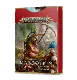 AGE OF SIGMAR -  WARSCROLL CARDS (ENGLISH) -  MAGGOTKIN OF NURGLE