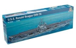 AIRCRAFT CARRIER -  U.S.S. RONALD REAGAN CNV-76 - 1/720 -  ITALERI