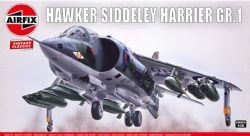 AIRFIX -  1/24 - HAWKER SIDDELEY HARRIER GR.1 -  VINTAGE CLASSICS 18001