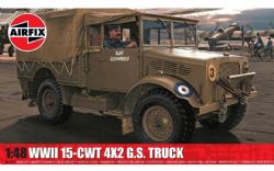 AIRFIX -  1/48 - WWII 15-CWT 4X2 G.S. TRUCK -  MILITARY VEHICLE A03313A